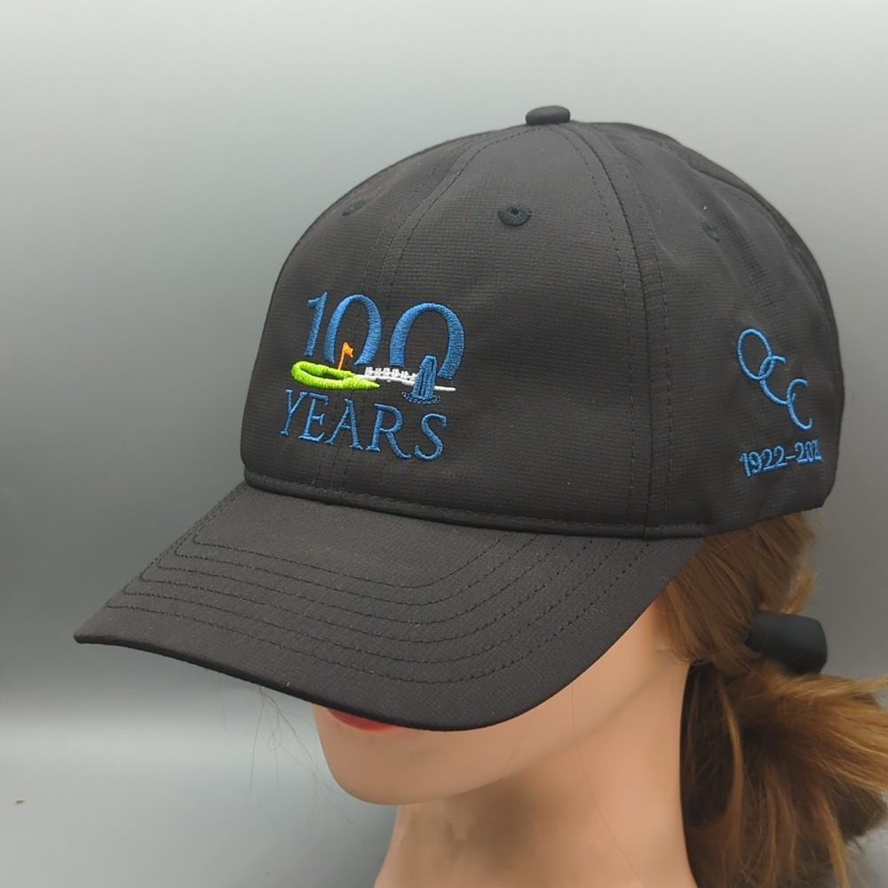Orangeburg Country Club 1922-2022 100 Years Golf Hat South Carolina Cap Black